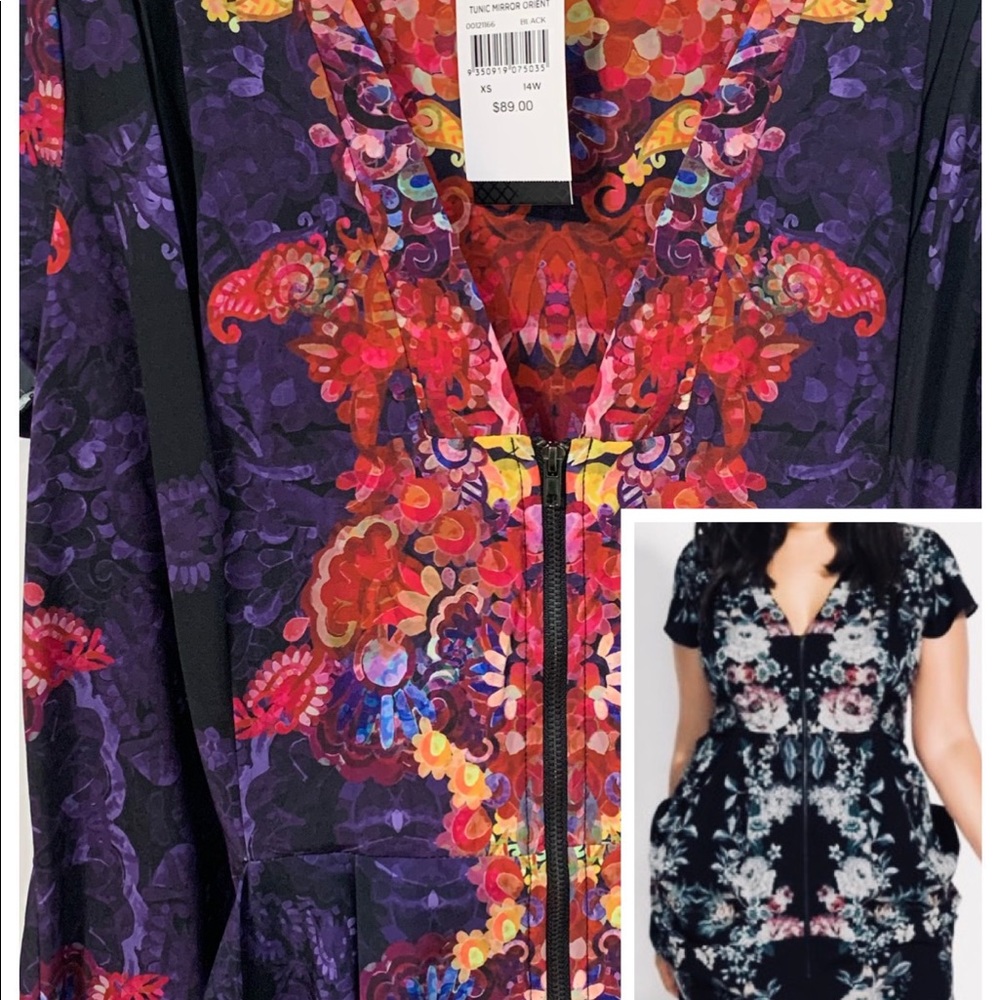 City Chic | Shapely Floral Tunic